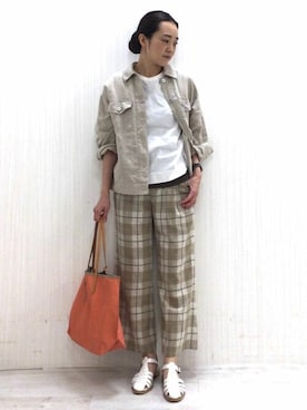 Yokoさん（レディース・158cm）の春コーディネート