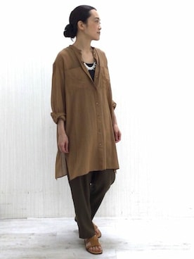 Yokoさん（レディース・158cm）の夏コーディネート