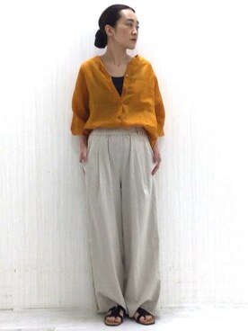 Yokoさん(レディース・158cm)の夏コーディネート