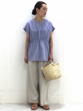 Yokoさん（レディース・158cm）の夏コーディネート