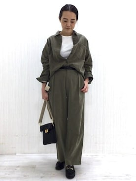 Yokoさん（レディース・158cm）の秋コーディネート