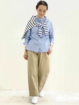 Yokoさん（レディース・158cm）の冬コーディネート