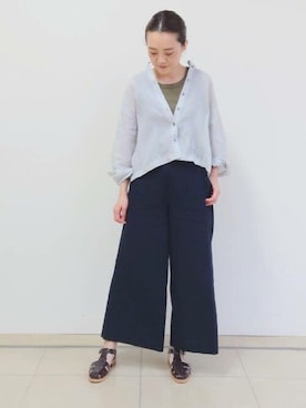 Yokoさん（レディース・158cm）の夏コーディネート