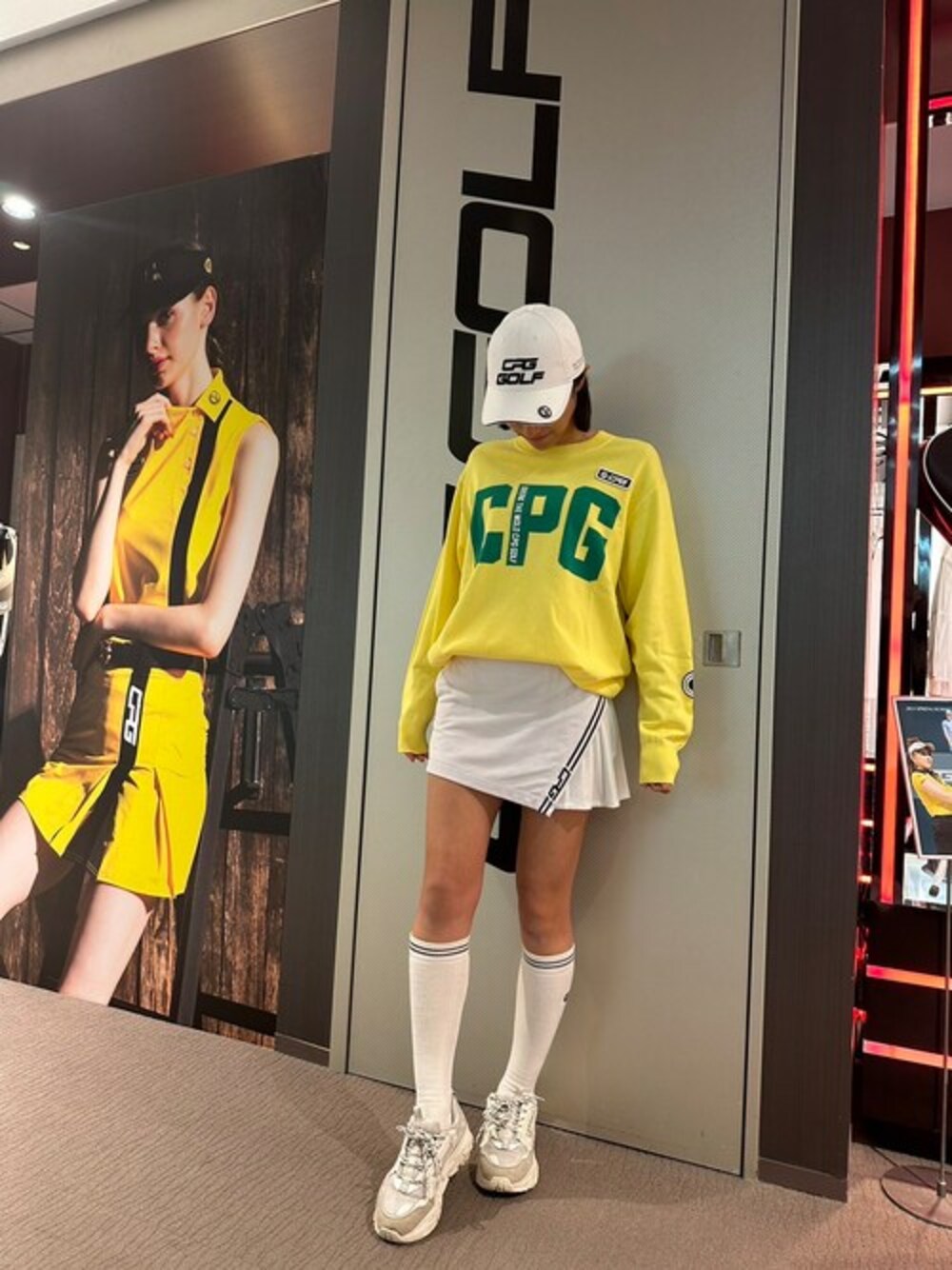 【新品タグ付き】CPG GOLF ベージュセットアップ 20230414160737875.jpg