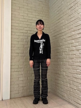 「シャツ 」｜「アイテム（アクセサリー）」を使った、ゆうかさん（レディース・164cm）の夏コーディネート