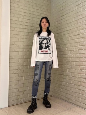 ゆうかさん（レディース・164cm）の冬コーディネート