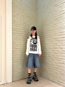 ゆうかさん（レディース・164cm）の春コーディネート