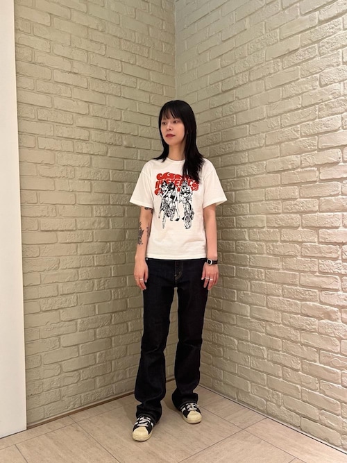 新作♡ヒステリックグラマー♡HIT THE ROAD チビTシャツ HIT THE ROAD チビTシャツ|HYSTERIC GLAMOUR WOMEN | HYSTERIC