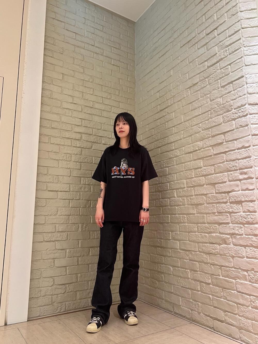 HYSTERIC GLAMOUR（ヒステリックグラマー）の「NEXT LEVEL刺繍 Tシャツ