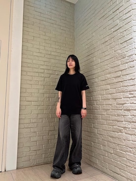 「ワイドパンツ 」｜ゆうかさん（レディース・164cm）の夏コーディネート