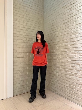 「HYSTERIC GLAMOUR」｜ゆうかさん（レディース・164cm）の夏コーディネート
