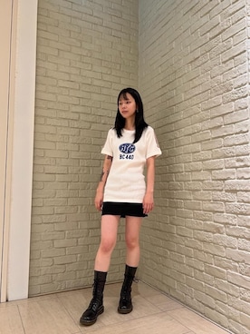 「HYSTERIC GLAMOUR（ヒステリックグラマー）のアイテム」を使った、ゆうかさん（レディース・164cm）の秋コーディネート