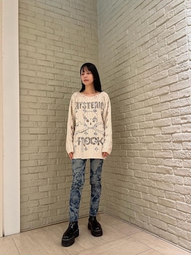 「ロック」｜ゆうかさん（レディース・164cm）の秋コーディネート