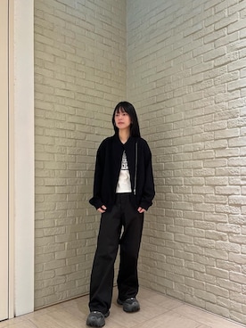「HYSTERIC GLAMOUR（ヒステリックグラマー）のアイテム」を使った、ゆうかさん（レディース・164cm）の秋コーディネート