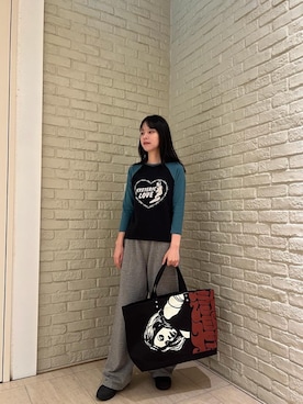 「HYSTERIC GLAMOUR（ヒステリックグラマー）のアイテム」を使った、ゆうかさん（レディース・164cm）の秋コーディネート