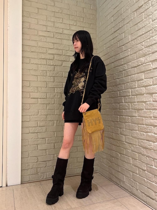 HYSTERIC GLAMOUR マイクロバックレースアップデニムスカート バックレースアップ マイクロミニデニムスカート|HYSTERIC