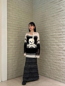 「HYSTERIC GLAMOUR（ヒステリックグラマー）のアイテム」を使った、ゆうかさん（レディース・164cm）の秋コーディネート