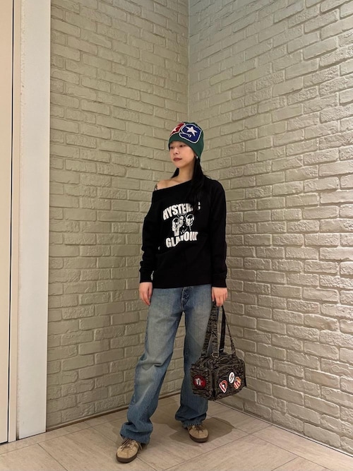 PATCH SCRATCH ミニボストンバッグ（ボストンバッグ）｜HYSTERIC