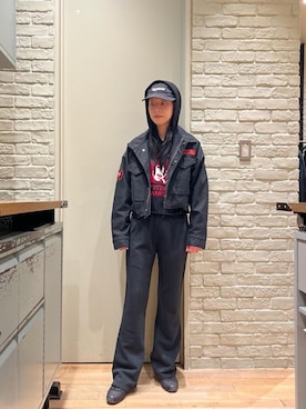 ゆうかさん（レディース・164cm）の冬コーディネート