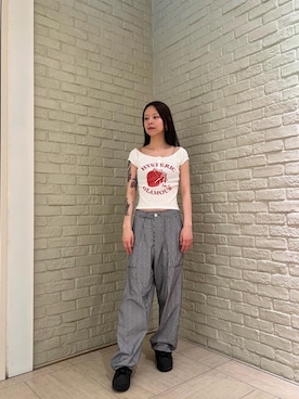 ゆうかさん(レディース・164cm)の夏コーディネート