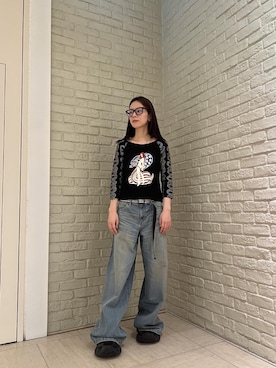 ゆうかさん（レディース・164cm）の夏コーディネート
