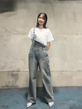 「SPIRALGIRL（スパイラルガール）のアイテム（キャミソール）」を使った、Hinaさん（レディース・169cm）の夏コーディネート