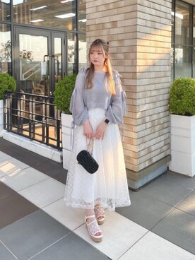 まろさん(レディース・153cm)の夏コーディネート