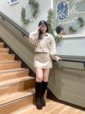 まろさん（レディース・153cm）の冬コーディネート