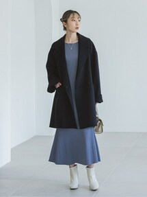 お値下げ！NOBLE Super160sリバーミドルコート NOBLE Super160sリバーミドルコート 追加》Super160sリバー