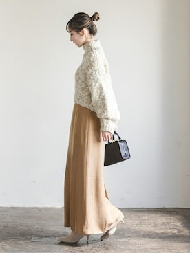 Rinaさん（レディース・164cm）の秋コーディネート