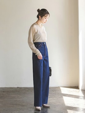 Rinaさん（レディース・164cm）の秋コーディネート