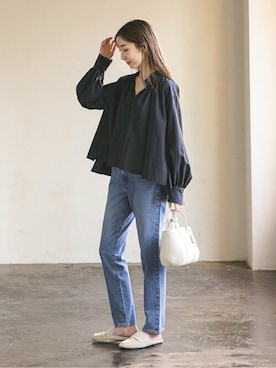 Rinaさん（レディース・164cm）の冬コーディネート