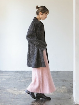 Rinaさん(レディース・164cm)の冬コーディネート