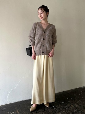 Rinaさん（レディース・164cm）の冬コーディネート