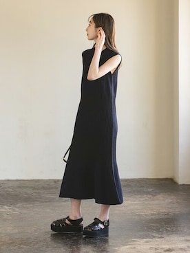 Rinaさん(レディース・164cm)の冬コーディネート