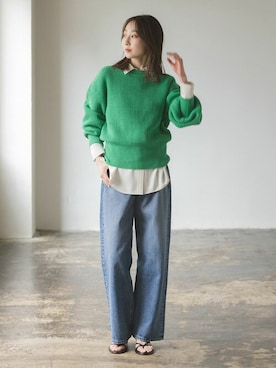 Rinaさん（レディース・164cm）の冬コーディネート