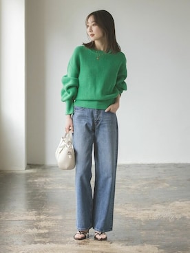 Rinaさん（レディース・164cm）の冬コーディネート