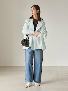 Rinaさん（レディース・164cm）の春コーディネート