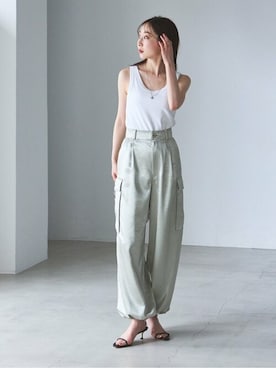 Rinaさん(レディース・164cm)の春コーディネート