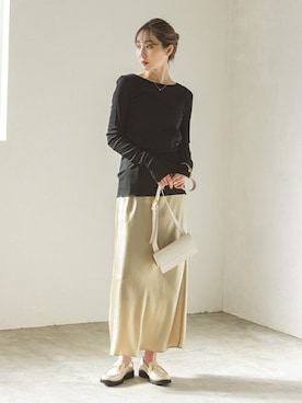 Rinaさん（レディース・164cm）の春コーディネート