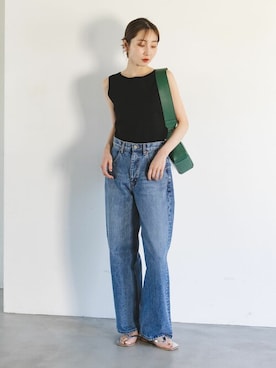 「Ch!iii BAG（チーバック）のアイテム」を使った、Rinaさん（レディース・164cm）の春コーディネート