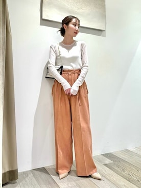 Rinaさん（レディース・164cm）の春コーディネート