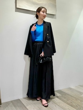 「Noble（ノーブル）のアイテム（アクセサリー）」を使った、Rinaさん（レディース・164cm）の春コーディネート