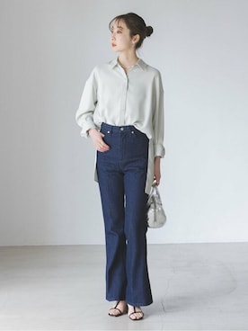 Rinaさん（レディース・164cm）の春コーディネート