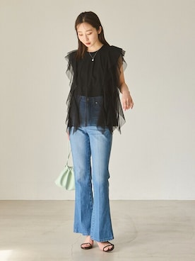 Rinaさん(レディース・164cm)の春コーディネート