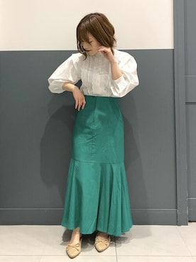 a.v.v本社スタッフさん（レディース・152cm）の春コーディネート