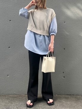 a.v.v本社スタッフさん(レディース・160cm)の春コーディネート