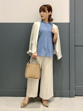 a.v.v本社スタッフさん(レディース・152cm)の夏コーディネート