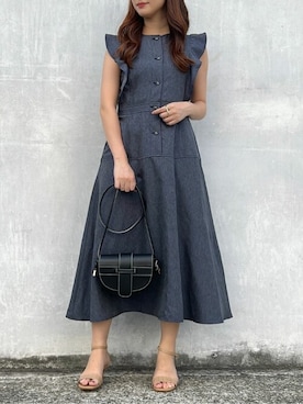 a.v.v本社スタッフさん（レディース・158cm）の夏コーディネート