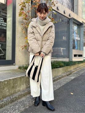 a.v.v本社スタッフさん(レディース・169cm)の秋コーディネート